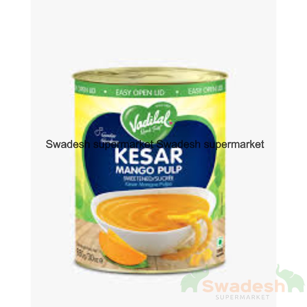 Vadilal Kesar Mango Pulp 850gm — Swadesh Supermarket